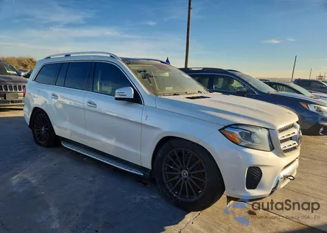 2017 Mercedes-Benz Gls 450 4Matic z USA, uszkodzony, nr VIN 4JGDF6EE2HA778163